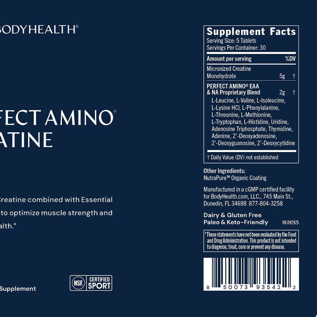 Perfect Amino Creatine NSF Certified for Sport