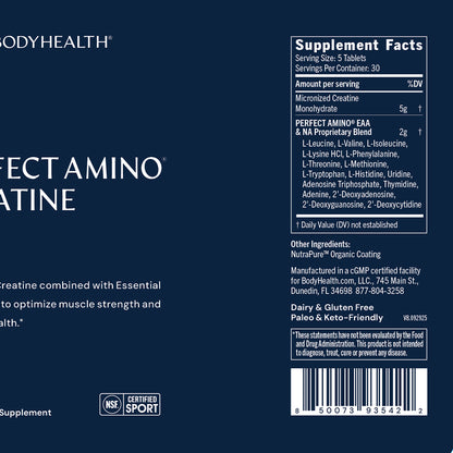 Perfect Amino Creatine NSF Certified for Sport