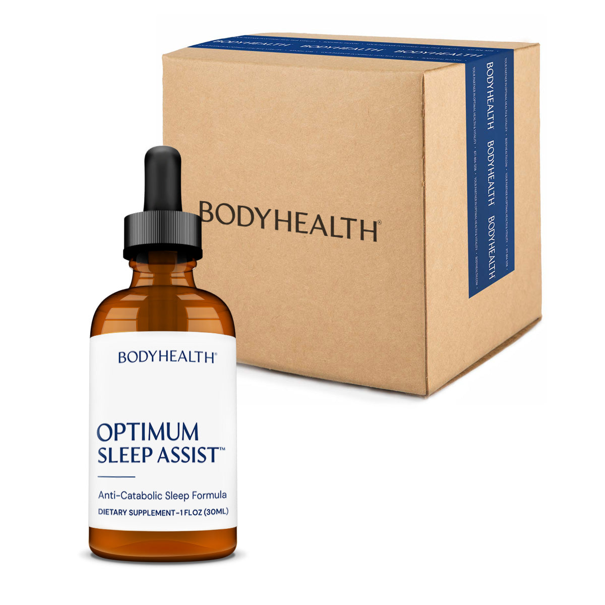 BodyHealth Optimum Sleep Assist Natural With Melatonin & Vitamin B-6 ...